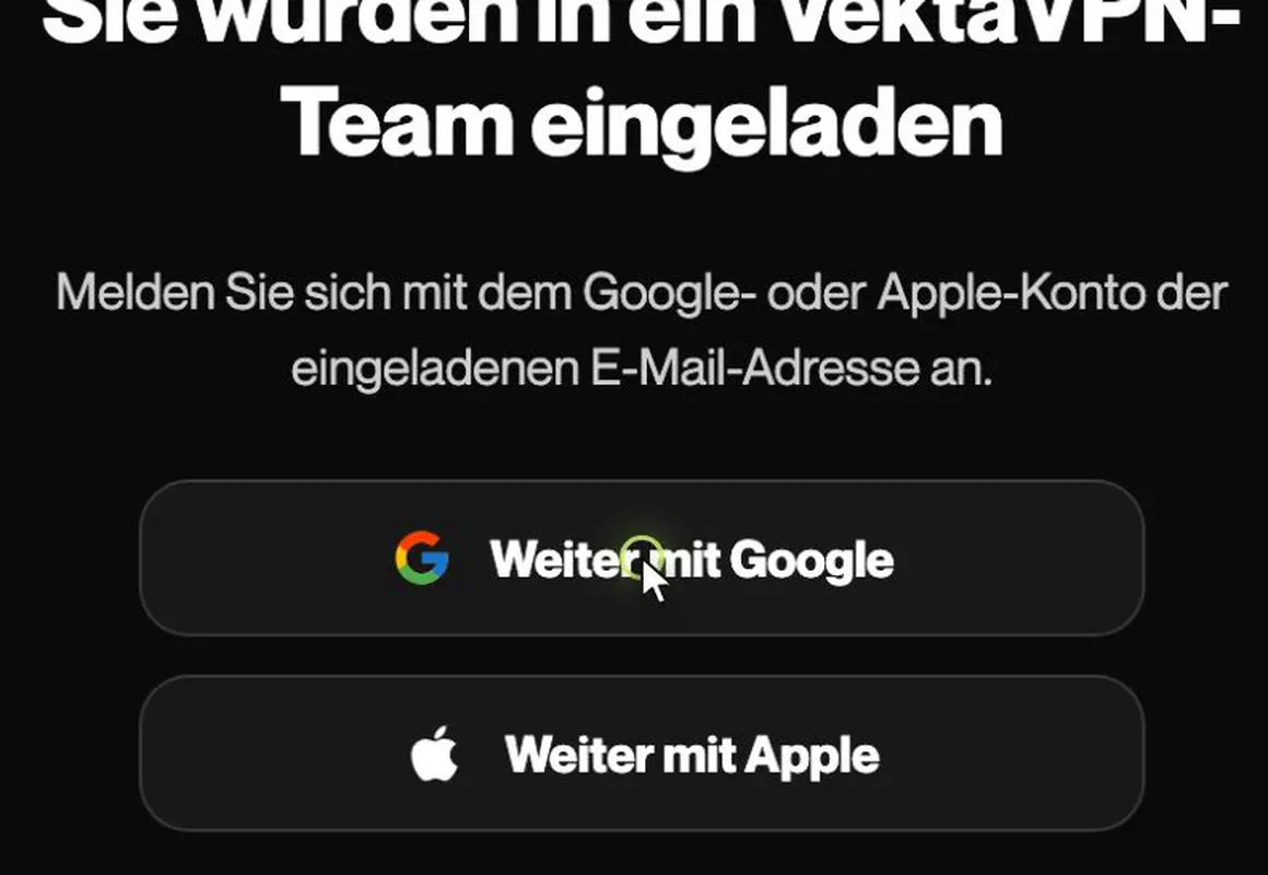 Die Seite zum Beitreten